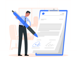 A person rendering transfer pricing services with a large pen. Not ideal.