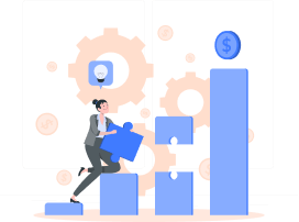 A person climbing unsafely